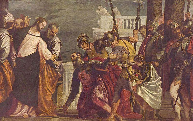 Paolo Veronese Christus und der Hauptmann von Kapernaum china oil painting image